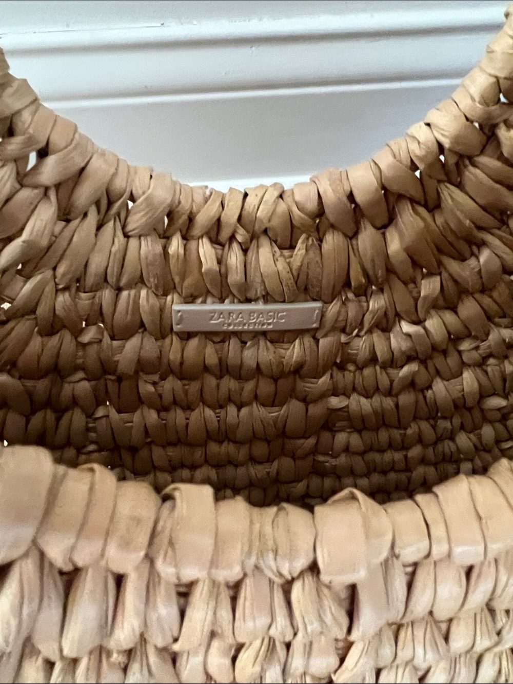 Zara Woven Basket Bag - Picture 5 of 5